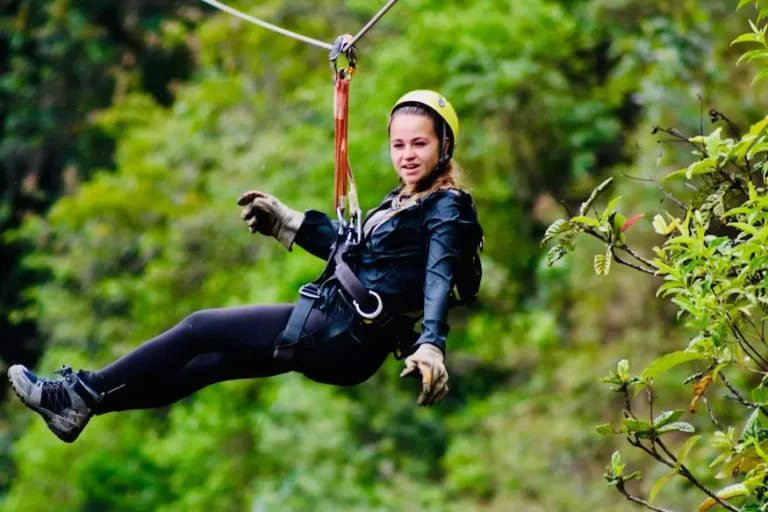 zipline inca jungle trek peru trail