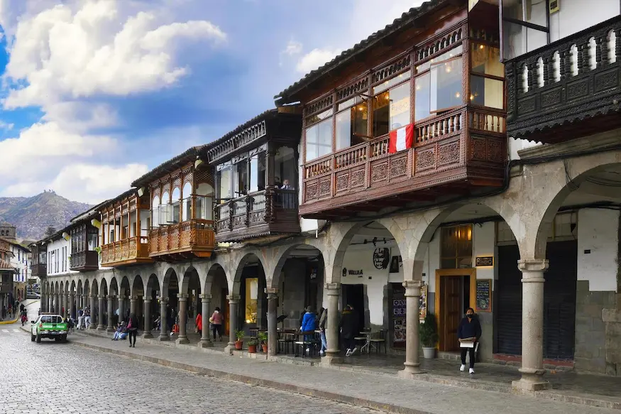Colonial Balconies cusco
